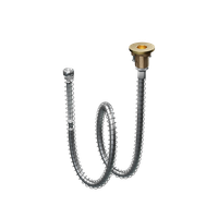 Dry Box zestaw wannowy okrągły, złoty połysk