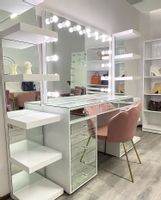 Lustro do wizażu, make-up, hollywood wiszące 160-60