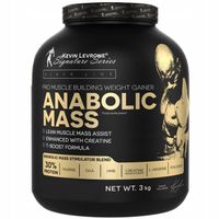 KEVIN LEVRONE Anabolic Mass 3000g AMINOKWASY ENERGIA DLA MIĘŚNI