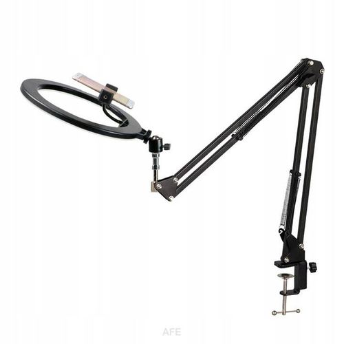 LAMPA RING 26cm USB DO TELEFONU WYSIĘGNIK PILOT na Arena.pl