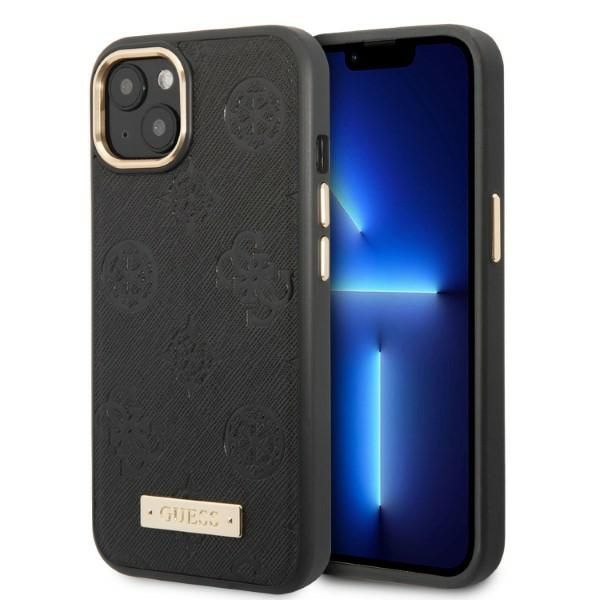 Etui Guess do iPhone 15, iPhone 14, iPhone 13, Czarny, MagSafe zdjęcie 1