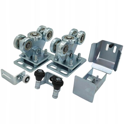 WÓZEK WÓZKI ZESTAW BRAMA PRZESUWNA 5 ROLEK 80x80x5 na Arena.pl