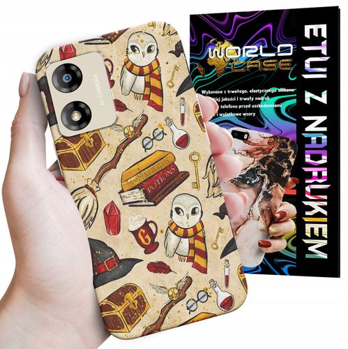 ETUI CASE DO MOTOROLA MOTO E13 - WZORY DLA FANÓW ŚWIATA MAGII na Arena.pl