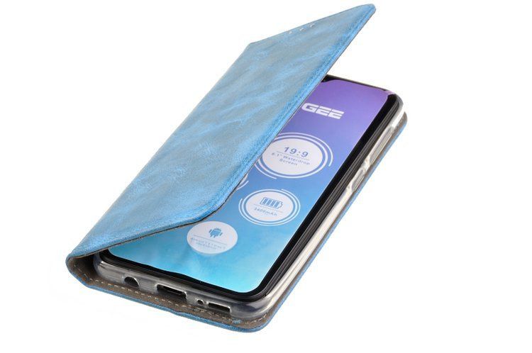 Etui Smart Sempre do Doogee X90 niebieski zdjęcie 1