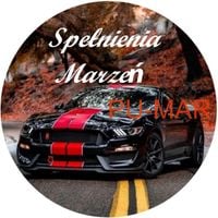 Opłatek na tort Mustang Ford Auto Samochód Logo Fura