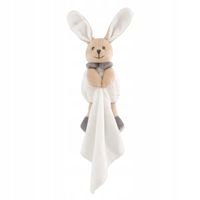 MIĘKKI PLUSZOWY WELUROWY KRÓLICZEK MASKOTKA PRZYTULANKA MIŁY KOCYK CHICCO