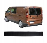 TRAFIC 2015 Listwa Nakładka na Zderzak Tylni Czarna ABS