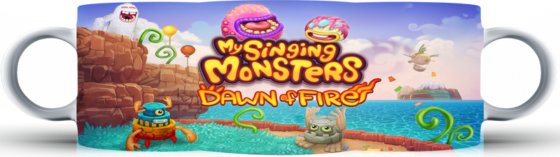 Kubek ceramiczny My Singing Monsters zdjęcie 2