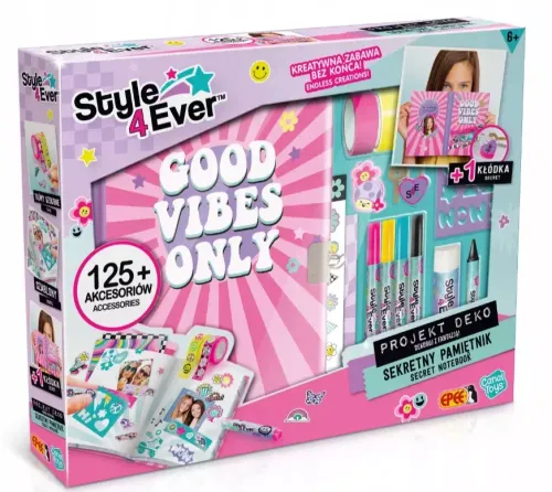 EPEE Projekt Deko - Sekretny pamiętnik, zestaw do scrapbookingu dla dzieci na Arena.pl