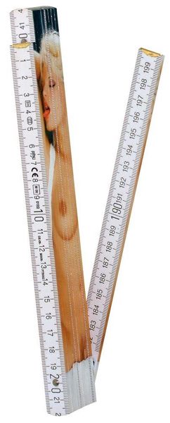 Folding Ruler "Girl" 2M zdjęcie 2