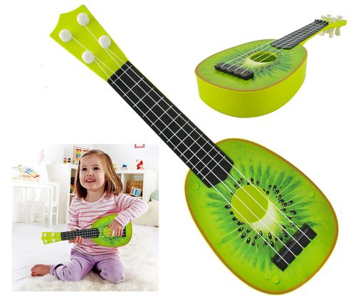Owocowa Gitara Ukulele Dla Dzieci Gitarka Kiwi 6152 na Arena.pl