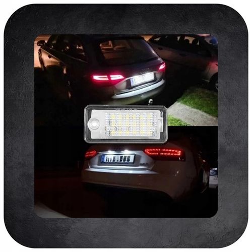 Podświetlenie Lampki LED Tablicy Rejestracyjnej Audi A3 8P A4 B6 B7 A6 na Arena.pl