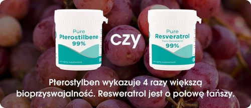 Resweratrol 99%+ proszek - 20g - (Trans-Resveratrol) - badany w PL na Arena.pl