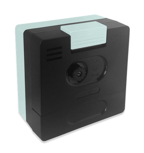 LAVVU Srebrno-niebieski budzik SWEEP - 3 LATA GWARANCJA! na Arena.pl