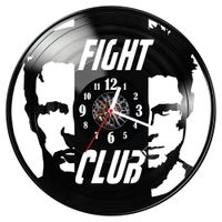 Zegar ścienny z płyty winylowej Fight Club 1141.14