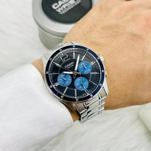 ZEGAREK MĘSKI CASIO MTP-1374D-2AV (zd063c) + BOX na Arena.pl