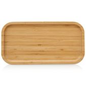 Talerz Bambusowy Prostokątny Taca Patera na Przekąski Przystawki Sushi 25cm