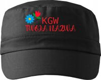 CZAPKA LETNIA LATINO Z DASZKIEM HAFT KGW koło gospodyń wiejskich twój napis