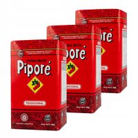Yerba Mate Pipore Tradicional Elaborada Con Palo 3x1kg 3kg ZESTAW