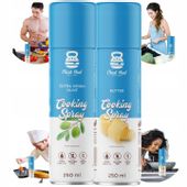 OLIWA Z OLIWEK + MASŁO W SPRAYU COOKING SPRAY 250 ml ZESTAW do smażenia