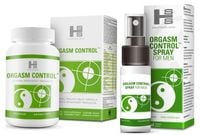 Zestaw Orgasm Control Tabletki + Spray Wydłuży Sex