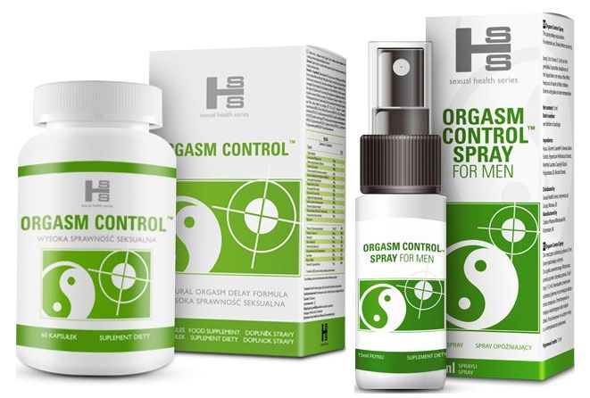 Zestaw Orgasm Control Tabletki + Spray Wydłuży Sex zdjęcie 1