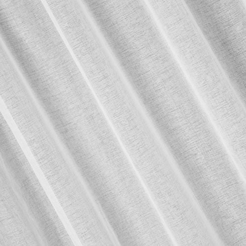 Firana z etaminy na taśmie flex LAYLA 140x300 biała na Arena.pl