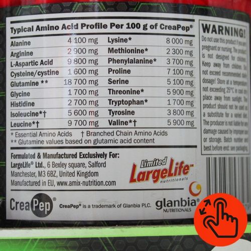 AMINOKWASY Mocna Formuła BCAA EAA HORMON GH KREATYNA EAA CAŁODZIENNE, igf1 na Arena.pl