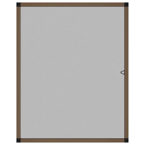 Moskitiera okienna, brązowa, 80x100 cm na Arena.pl