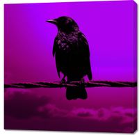 Obraz 90x90cm Sylwetka Tajemnicy