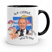 Kubek Czarny Donald Tusk Po Platforma Prezent