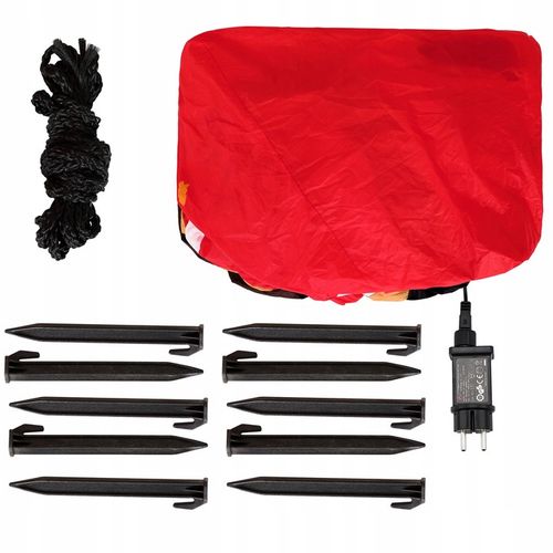 Mikołaj Dmuchany Dekoracja Świąteczna LED 240cm na Arena.pl