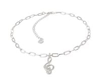 naszyjnik klucz wiolinowy z kolekcji basic chain aria martelle