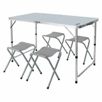 ZESTAW BIWAKOWY STÓŁ I 4 KRZESŁA, NEO TOOLS 63-159