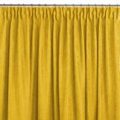CURT/HOM/MILANA/CHENILLE/PLEAT/D/75/MUSTARD/280x300