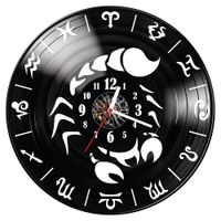 Zegar ścienny z płyty winylowej Skorpion 156.14