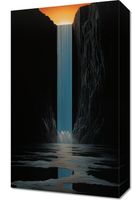Obraz 30x50cm Wodospad Światła