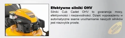 Kosiarka spalinowa z napędem Cub Cadet LM3 DR53S 4w1 MYSPEED z koszem MOCNA zdjęcie 6