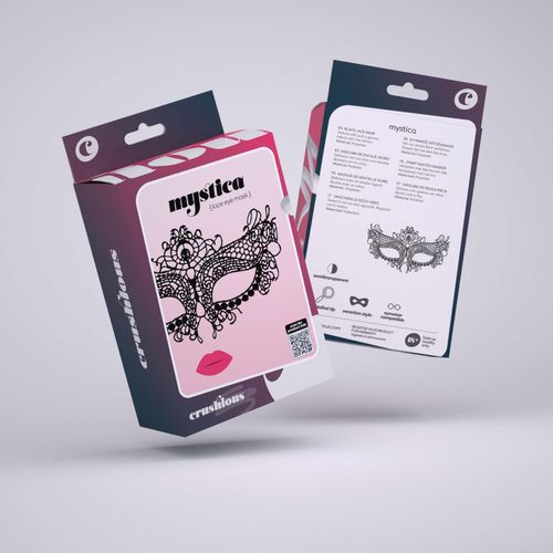 Mystica Black Lace Mask Crushious na Arena.pl
