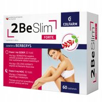Suplement diety Colfarm 2BeSlim Forte, 60 tabletek, Wspiera odchudzanie