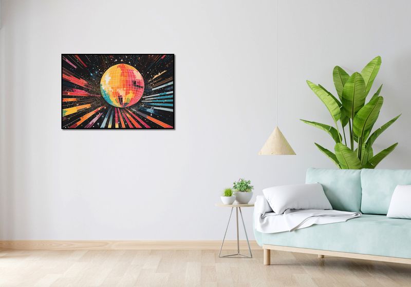 Plakat 91,5x61cm Disco Gra! zdjęcie 4