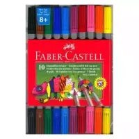 Praktyczne dwustronne flamastry dla dzieci do malowania i kolorowania 10szt