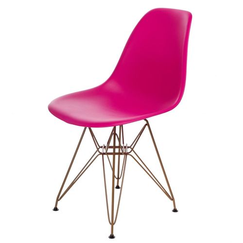 Krzesło P016 PP Gold dark pink na Arena.pl