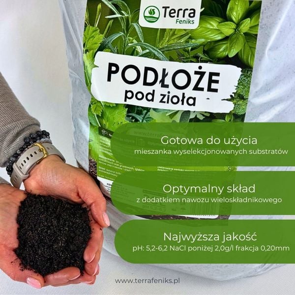 Terra Feniks 20l - PODŁOŻE POD ZIOŁA zdjęcie 2