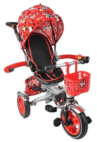 Rowerek trzykołowy Kruzzel RT6051 czerwony na Arena.pl