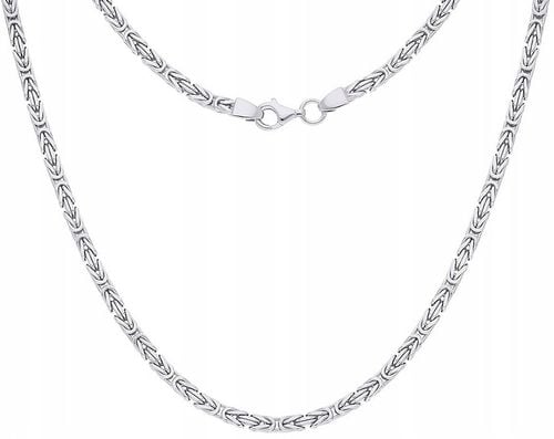 Łańcuszek Srebrny Splot Królewski 2,00 mm Pełny Diamentowany pr 925 na Arena.pl