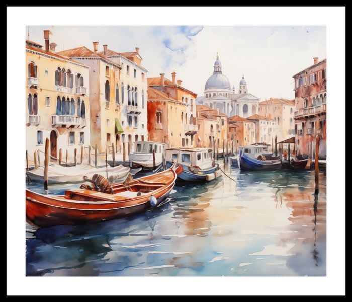 Plakat 60x50cm Wenecka Impresja zdjęcie 3