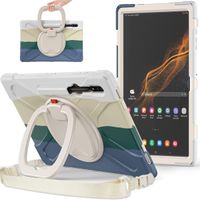 Etui do Samsung Galaxy Tab S8/S7 11" z Paskiem na Ramię Kolorowe