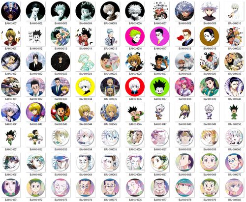 Przypinka Hunter x Hunter DO WYBORU na Arena.pl