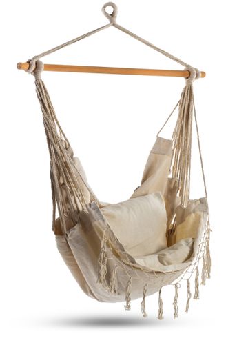 FOTEL WISZĄCY KRZESŁO BRAZYLIJSKIE HUŚTAWKA HAMAK na Arena.pl